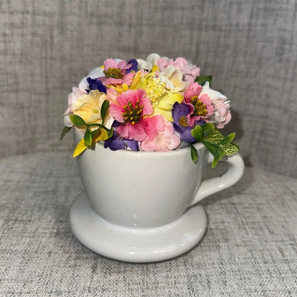 Mini Flower Cup decor